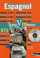 Couverture du livre « Textos y metodos ; espagnol ; BTS (édition 2009) » de Segura/Tarradas-Agea aux éditions Nathan