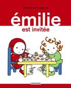 Couverture du livre « Emilie est invitée » de Domitille De Pressense aux éditions Casterman