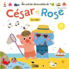 Couverture du livre « Les petites découvertes de César et Rose ; la mer » de  aux éditions Lito