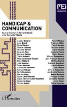 Couverture du livre « Handicap et communication » de  aux éditions L'harmattan
