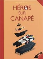 Couverture du livre « Héros sur canapé » de Wandrille aux éditions Vraoum