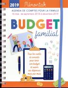 Couverture du livre « Budget familial memoniak 2018-2019 » de  aux éditions Editions 365