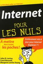 Couverture du livre « Internet pour les nuls (9e édition) » de John R. Levine aux éditions First Interactive