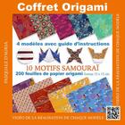 Couverture du livre « Origami motifs samourai » de Pasquale D'Auria et Dario Canova aux éditions Nuinui