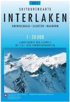 Couverture du livre « Interlaken ski grindelwald-saxeten-habkern » de  aux éditions Ofts