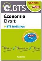 Couverture du livre « E.BTS, économie droit » de M Jaillot aux éditions Hachette Education