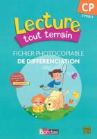 Couverture du livre « LECTURE TOUT TERRAIN ; CP ; cycle 2 ; fichier photocopiable (édition 2007) » de Jerome Duhamel aux éditions Bordas