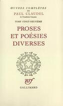 Couverture du livre « Oeuvres complètes t.29 » de Paul Claudel aux éditions Gallimard