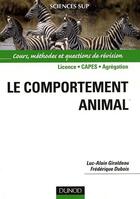 Couverture du livre « Le comportement animal » de Giraldeau+Dubois aux éditions Dunod