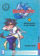 Couverture du livre « Beyblade Tome 6 : révélation à Las Vegas » de Takao Aoki aux éditions Pocket Jeunesse