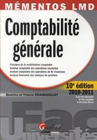 Couverture du livre « Comptabilité générale (10e édition) » de Beatrice Grandguillot et Francis Grandguillot aux éditions Gualino