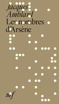 Couverture du livre « Les nombres d'Arsène (un conte à rebours) » de Jacques Amblard aux éditions Editions Mf