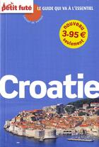 Couverture du livre « Croatie (édition 2009/2010) » de Collectif Petit Fute aux éditions Le Petit Fute