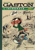 Couverture du livre « Gaston - version originale : Intégrale vol.16 : 1982-1996 » de Andre Franquin aux éditions Dupuis