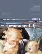 Couverture du livre « MONUMENTAL ; monumental 2007 » de  aux éditions Editions Du Patrimoine
