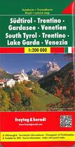 Couverture du livre « Sud tirol-trentino-lake garda venezia » de  aux éditions Freytag Und Berndt