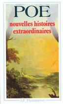 Couverture du livre « Nouvelles histoires extraordinaires - le demon de la perversite, le chat noir, william wilson, l'hom » de Edgar Allan Poe aux éditions Flammarion