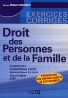 Couverture du livre « Droit des personnes et de la famille » de Renault-Brahinsky C. aux éditions Gualino