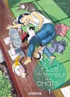 Couverture du livre « La fille du temple aux chats Tome 1 » de Makoto Ojiro aux éditions Soleil
