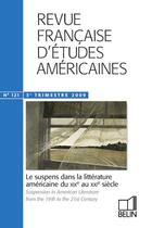 Couverture du livre « Le suspens dans la littérature américaine du XIX au XXI siècle » de  aux éditions Belin