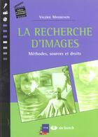 Couverture du livre « La recherche d'images methodes, sources et droits » de Massignon aux éditions De Boeck