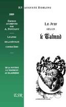 Couverture du livre « Le juif selon le talmud » de Auguste Rohling aux éditions Saint-remi