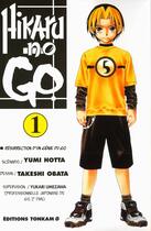 Couverture du livre « Hikaru no go Tome 1 : résurrection d'un génie du go » de Yumi Hotta et Takeshi Obata aux éditions Delcourt