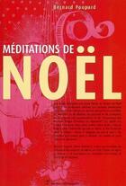 Couverture du livre « Méditations de Noël » de Bernard Poupard aux éditions Saint Augustin