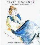 Couverture du livre « Hockney a drawing retrospective (hardback) » de Luckhardt Ulrich & M aux éditions Thames & Hudson