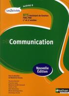 Couverture du livre « Activite 8 communication bts 1ere et 2eme annees( les activites) eleve 2012 » de Bouvier/Cayot/Doussy aux éditions Nathan