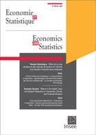 Couverture du livre « Economie et statistique/ economics and statistics n 532-533 » de  aux éditions Insee