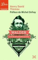 Couverture du livre « Walden ou la vie dans les bois » de Thoreau/Onfray aux éditions J'ai Lu