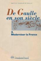 Couverture du livre « De Gaulle en son siècle, Tome 3 » de  aux éditions Nouveau Monde