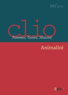 Couverture du livre « Clio 2022, n.55 » de  aux éditions Belin