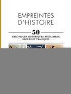 Couverture du livre « Empreintes d histoire » de Etienne Madranges aux éditions Lexisnexis