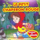 Couverture du livre « Petit chaperon rouge livre puzzles » de  aux éditions Philippe Auzou