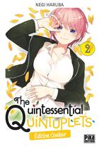 Couverture du livre « The Quintessential Quintuplets Tome 2 » de Negi Haruba aux éditions Pika