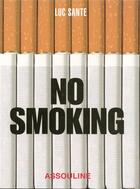 Couverture du livre « No smoking » de Luc Sante aux éditions Assouline