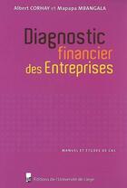Couverture du livre « Diagnostic financier des entreprises » de Albert Corhay et Mapapa Mbangala aux éditions Pulg