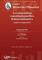 Couverture du livre « Les transitions constitutionnelles démocratisantes ; analyse comparative » de Magalie Besse aux éditions Centre Michel De L'hospital