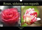 Couverture du livre « Roses seduisez nos regards calendrier mural 2020 din a4 horizontal - divers coloris de roses calend » de Brillard Thierr aux éditions Calvendo