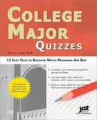 Couverture du livre « College Major Quizzes » de John Liptak aux éditions Jist Publishing