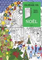 Couverture du livre « Coloriage xxl ; Noël » de Julie Terrazzoni aux éditions Hachette Pratique
