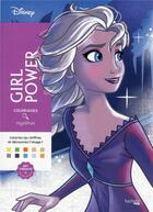 Couverture du livre « Art-thérapie ; Coloriages mystères : girl power » de William Bal aux éditions Hachette Heroes