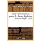 Couverture du livre « Traite d'harmonie mis a la portee des dames. traduit de l'allemand » de Fuchs Leopold aux éditions Hachette Bnf