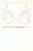 Couverture du livre « F comme garçon » de Isabelle Rossignol aux éditions Ecole Des Loisirs