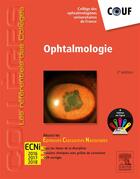 Couverture du livre « Ophtalmologie ; 2e édition. » de Pierre-Alexandre Couf aux éditions Elsevier-masson