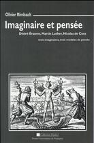 Couverture du livre « Imaginaire et pensee » de Rimbault Olivie aux éditions Pu De Perpignan