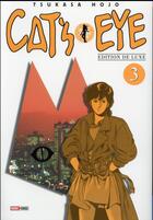 Couverture du livre « Cat's Eye Tome 3 » de Tsukasa Hojo aux éditions Panini