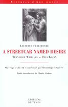 Couverture du livre « Un Tramway Nomme Desir De Tennessee Williams » de Dominique Sipiere aux éditions Editions Du Temps